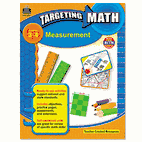 Teacher Created Resources Targeting Math, Measurement, Grades 3-4, 112 Pages TCR8992