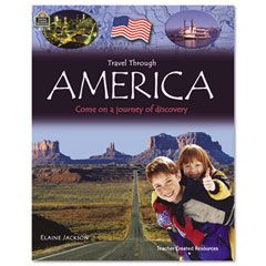 Teacher Created Resources Travel Through Set One, Six Books, Grades 3-12, 32 Pages TCR9793