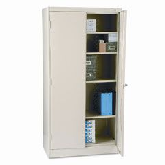 Tennsco 72" High Standard Cabinet, 36w x 18d x 72h, Putty TNN1470PY