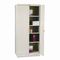 Tennsco 78" High Deluxe Cabinet, 36w x 24d x 78h, Putty TNN2470PY