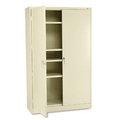 Tennsco 78" High Jumbo Cabinets, Box 1 of 2, 48w x 18d x 78h, Putty TNNJ878PU