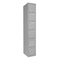 Tennsco Box Compartments, 12w x 18d x 72h, Medium Gray TNNBS6121812AMG
