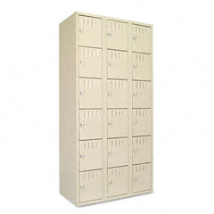 Tennsco Box Compartments, 36w x 18d x 72h, Sand TNNBS6121812CSD