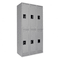 Tennsco Double Tier Locker, 36w x 18d x 72h, Medium Gray TNNDTS121836CMG