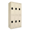 Tennsco Double Tier Locker, 36w x 18d x 72h, Sand TNNDTS121836CSD