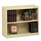 Tennsco Metal Bookcase, 2 Shelves, 34-1/2w x 13-1/2d x 28h, Sand TNNB30SD