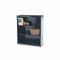 Tennsco Metal Bookcase, 3 Shelves, 34-1/2w x 13-1/2d x 40h, Black TNNB42BK