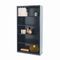 Tennsco Metal Bookcase, 5 Shelves, 34-1/2w x 13-1/2d x 66h, Black TNNB66BK