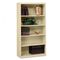 Tennsco Metal Bookcase, 5 Shelves, 34-1/2w x 13-1/2d x 66h, Sand TNNB66SD