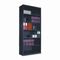 Tennsco Metal Bookcase, 6 Shelves, 34-1/2w x 13-1/2d x 78h, Black TNNB78BK