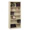 Tennsco Metal Bookcase, 6 Shelves, 34-1/2w x 13-1/2d x 78h, Sand TNNB78SD