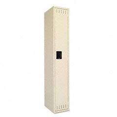 Tennsco Single Tier Locker, 12w x 18d x 72h, Sand TNNSTS121872ASD