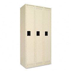 Tennsco Single Tier Locker, 36w x 18d x 72h, Sand TNNSTS121872CSD