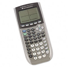 Texas Instruments TI-84Plus Silver Programmable Graphing Calculator, 10- Digit LCD TEXTI84PLUSSE