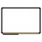 The Board Dudes Dry Erase Board, Cork Inset Frame, 36 x 24, Black BDU12764UA1