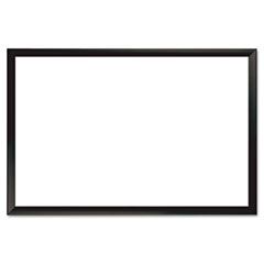 The Board Dudes Magnetic Dry Erase Board, Aluminum Frame, 36 x 24, Black BDU17019BDVA1