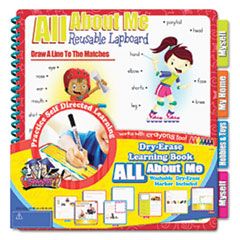 The Board Dudes SmartDudes Printing Learning Book, About Me, Six Pages, Grade K and Up BDU99146UA4