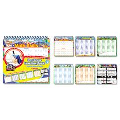 The Board Dudes SmartDudes Printing Learning Book, Math, Six Pages, Grade 3 and Up BDU11225VA4