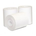 Thermal Receipt Paper, 2-1/4" x 165-ft. Roll, 3 Carton, White