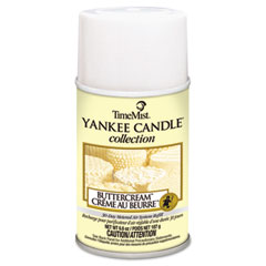 TimeMist Yankee Candle Air Freshener Refill, Buttercream, 6.6 oz Aerosol Can WTB812200TMCA