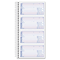 TOPS Spiralbound Message Book, 2-3/4 x 5, Carbonless Duplicate, 600-Set Book TOP4008