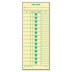 TOPS Time Card for Cincinnati, Lathem, Simplex, Job Card, 1-Sided, 3-1/2 x 9, 500/Box TOP1258