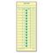 TOPS Time Card for Cincinnati, Lathem, Simplex, Job Card, 1-Sided, 3-1/2 x 9, 500/Box TOP1258