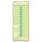 TOPS Time Card for Lathem, Bi-Weekly, Two-Sided, 3-1/2 x 9, 500/Box TOP1275