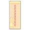 TOPS Time Card for Lathem, Bi-Weekly, Two-Sided, 3-1/2 x 9, 500/Box TOP1275