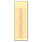 TOPS Time Card for Simplex, Semi-Monthly, 3-1/2 x 10-1/2, 500/Box TOP1277