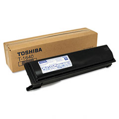 Toshiba T1640 Toner, 24000 Page-Yield, Black TOST1640