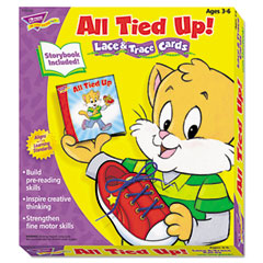TREND All Tied Up! Lace, Trace 'n Play with Storybook TEPT35102