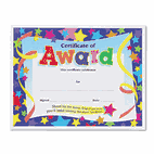 TREND Certificates of Award, 8-1/2 x 11, 30/Pack TEPT2951