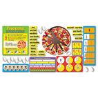 TREND Fraction Action Bulletin Board Set TEPT8156