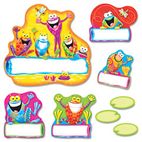 TREND Frog-tastic! Jump-Starters Bulletin Board Set, 17 1/2" X 25 1/2" TEPT8330