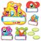 TREND Frog-tastic! Jump-Starters Bulletin Board Set, 17 1/2" X 25 1/2" TEPT8330