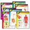 TREND Learning Chart Combo Pack, The Human Body, 17w x 22h, 7/Pack TEPT38913