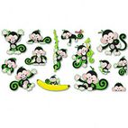 TREND Monkey Mischief Bulletin Board Set TEPT8201