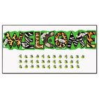 TREND Monkey Mischief Welcome Bulletin Board Set, 81w x 18h TEPT8219
