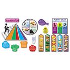 TREND MyPyramid.gov-Steps to a Healthier You Bulletin Board Set, 16/Set TEPT8173