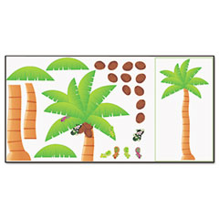 TREND Palm Tree Bulletin Board Set, 46w x 72h TEPT8220