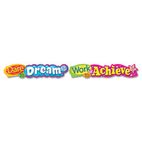 TREND Quotable Expressions Wall Banner, Dare To Dream It Work To Achieve It, 10 ft TEPT25053