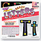 TREND Ready Letters Alpha-Beads Letter Combo Pack, Black,Multiple Colors, 4"h, 216/Set TEPT79755MP