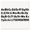 TREND Ready Letters Playful Combo Set, Black, 4"h, 216/Set TEPT79741