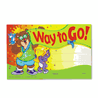 TREND Recognition Awards, Way to Go!, 8-1/2w x 5-1/2h, 30/Pack TEPT8104