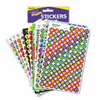 TREND SuperSpots & SuperShapes Sticker Variety Packs Assorted Designs/Colors, 5100/PK TEPT46826