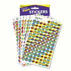 TREND SuperSpots & SuperShapes Sticker Variety Packs, Positive Praisers, 2500/Pack TEPT1945