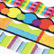 TREND Terrific Trimmers Border, 2 1/4 x 39" Panels, Color Collage Designs, 48/Set TEPT92908