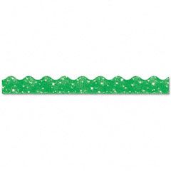 TREND Terrific Trimmers Sparkle Border, 2 1/4" x 39" Panels, Green, 10/Set TEPT91411