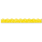 TREND Terrific Trimmers Sparkle Border, 2 1/4" x 39" Panels, Yellow, 10/Set TEPT91412